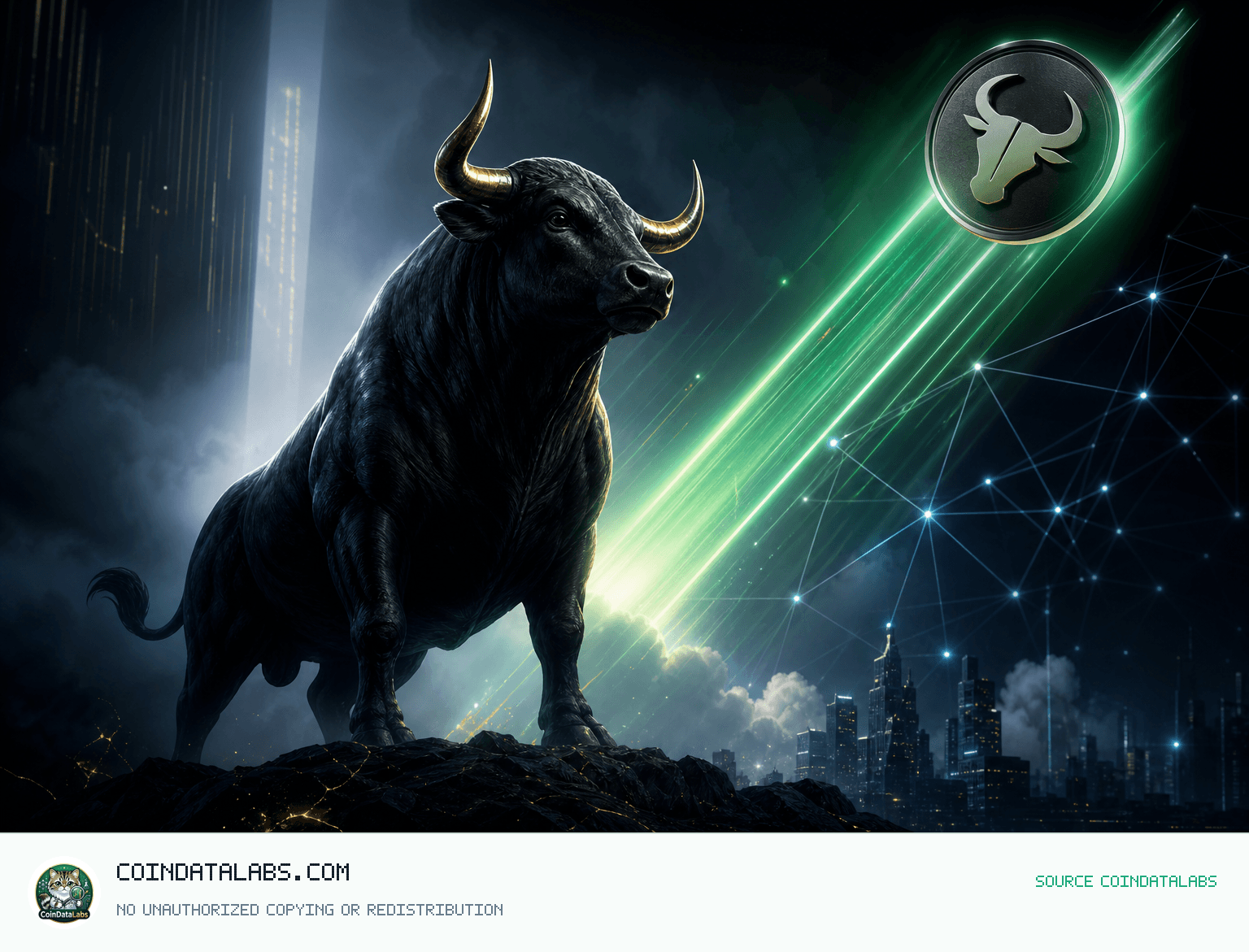 The Black Bull (ANSEM) , 24시간 57% 급등 속 커뮤니티 이슈와 거래량 확대 news cover illustration