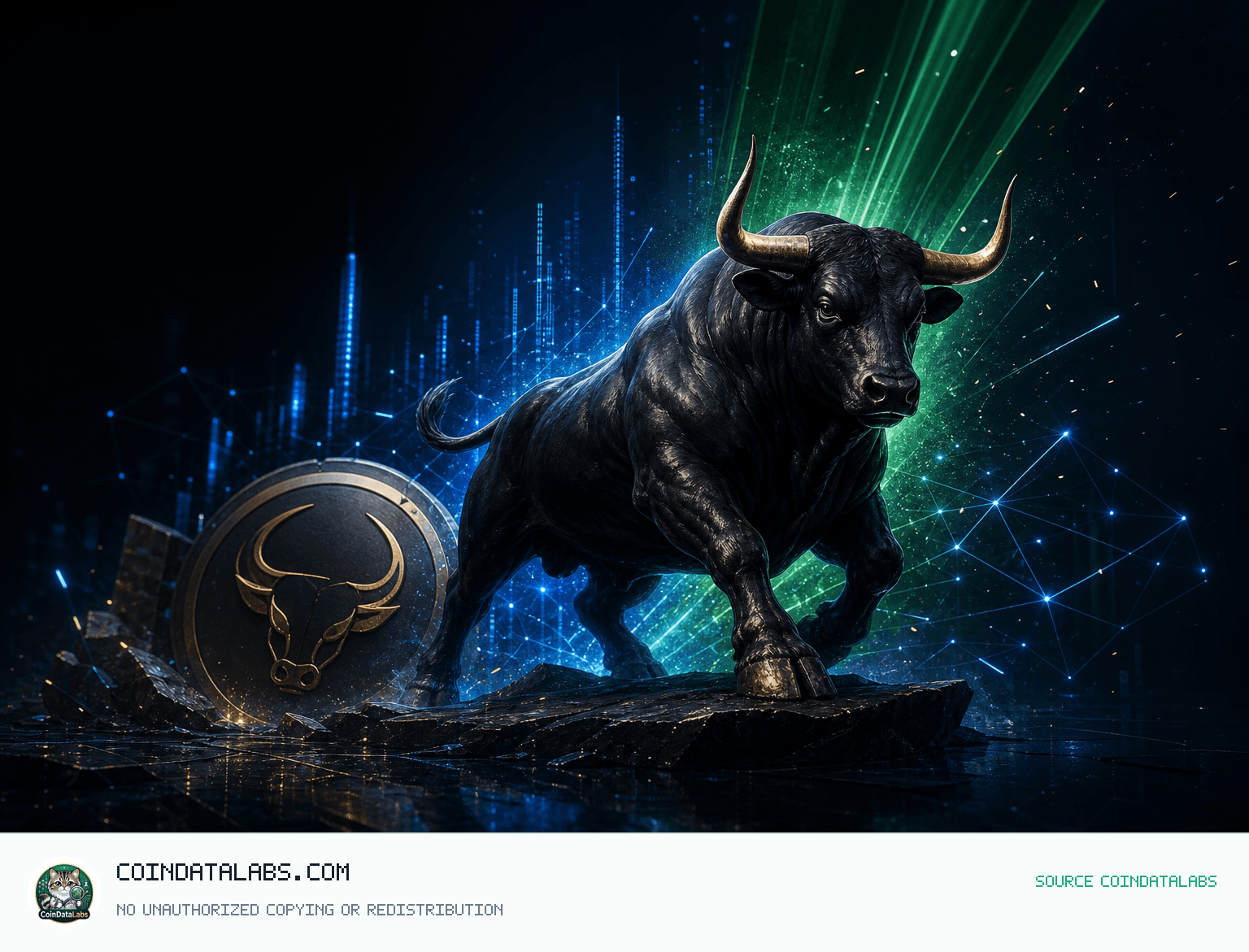 The Black Bull (ANSEM) , 24시간 12.95% 상승 속 거래량 급증 news cover illustration