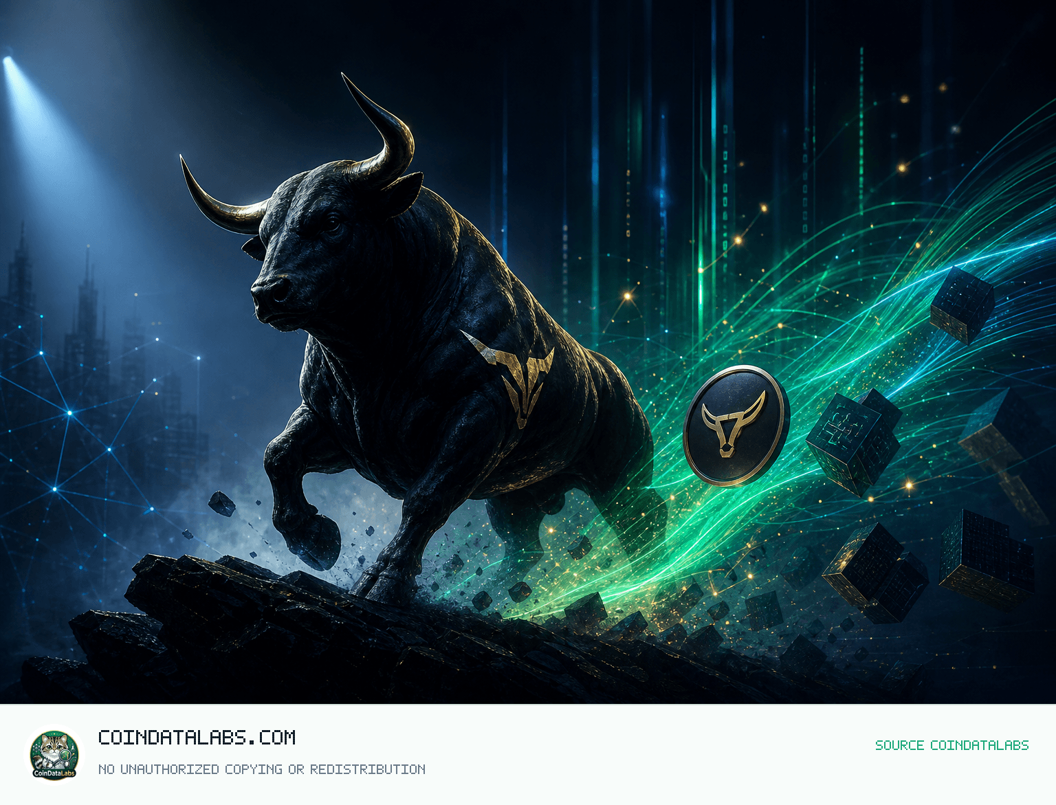 The Black Bull (ANSEM) 더 블랙 불(ANSEM), 24시간 약 18% 상승 속 거래량 확대 news cover illustration