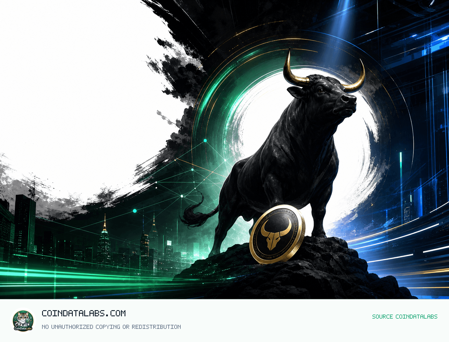 The Black Bull (ANSEM) , 거래량 확대 속 24시간 20%대 상승 news cover illustration