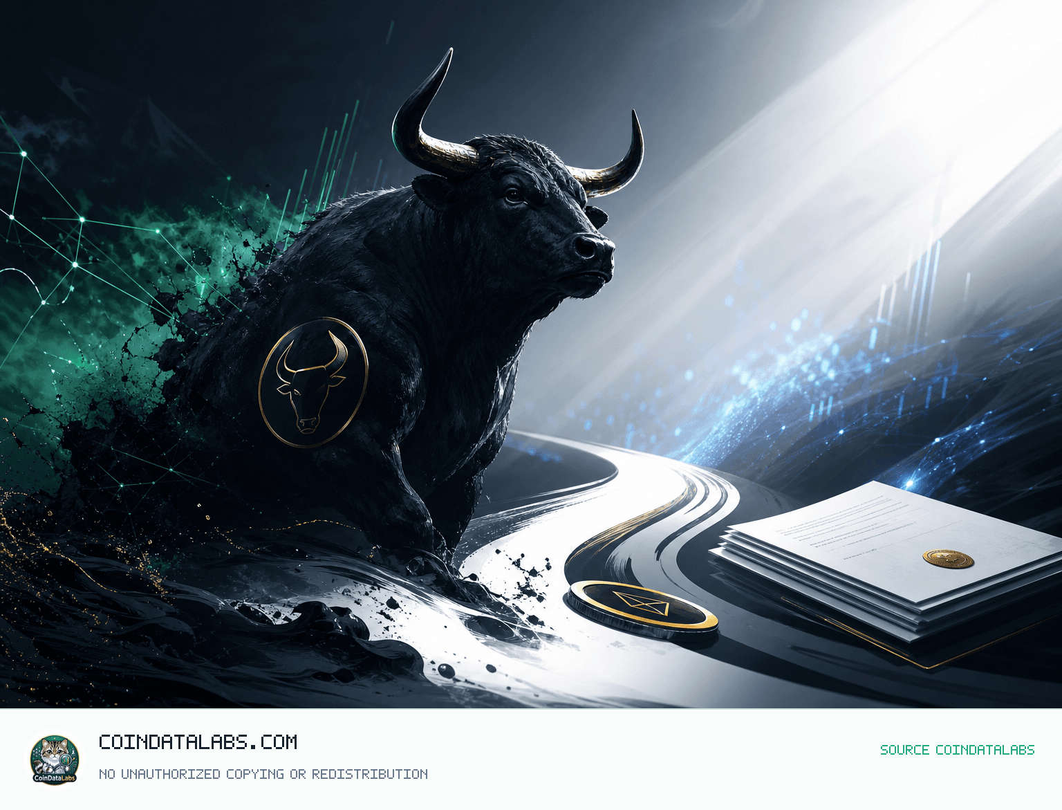The Black Bull (ANSEM) , 24시간 약세 속 거래량 비중 33% 유지 news cover illustration