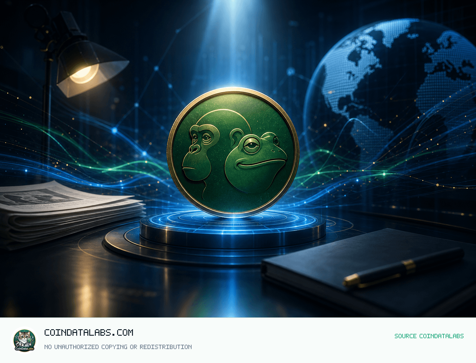 Ape and Pepe (APEPE) , 24시간 약세 속 거래량 비중 12%대 유지 news cover illustration
