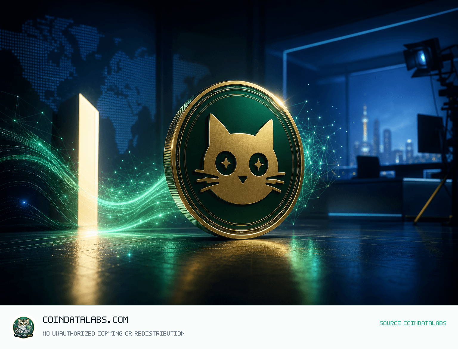 캐시 캣 (CASHCAT) , 24시간 4%대 상승 속 거래량 확대 news cover illustration