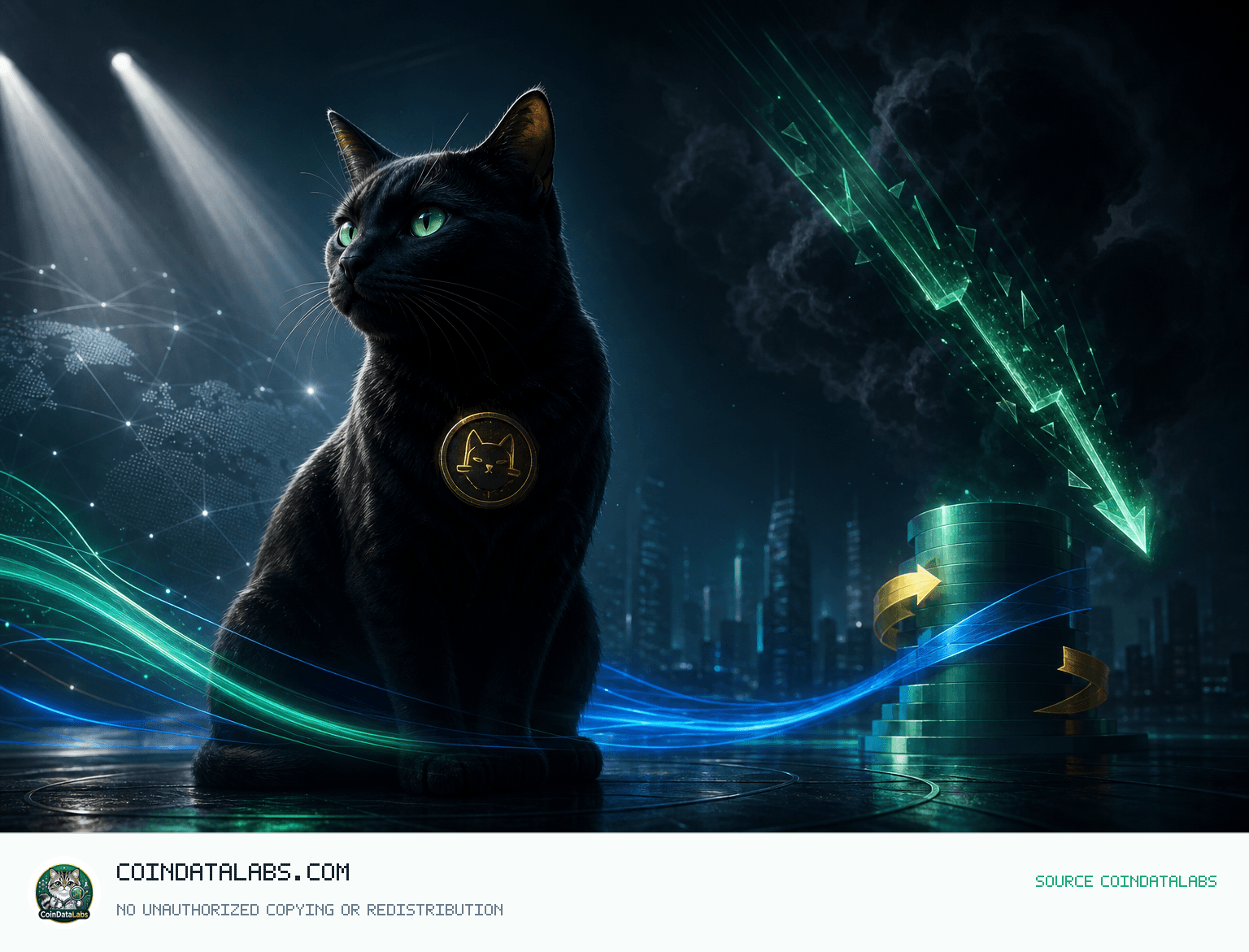 캐시 캣 (CASHCAT) , 24시간 약세 속 거래량 비중 확대 news cover illustration