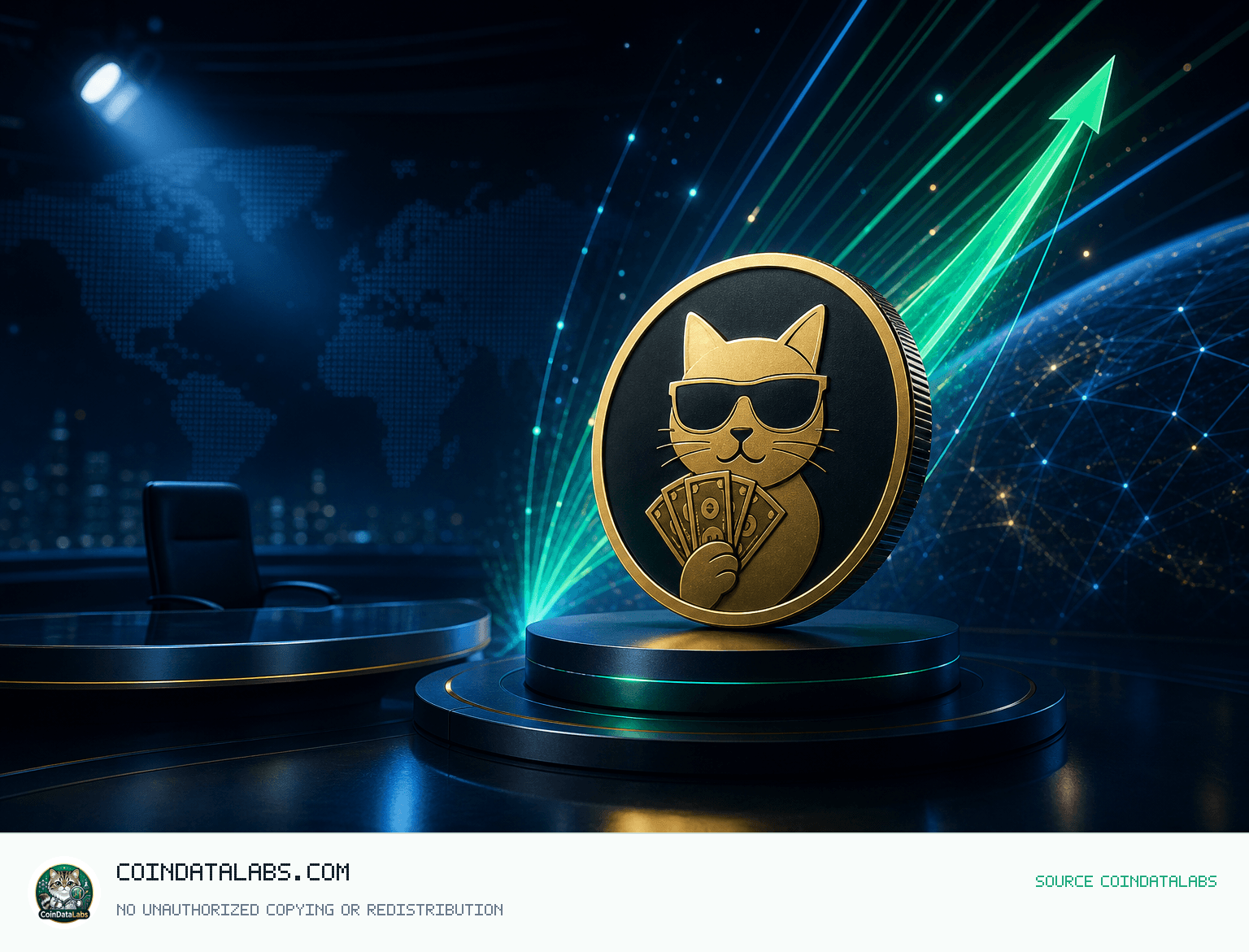 캐시 캣 (CASHCAT) , 24시간 74% 급등 속 거래량 확대 news cover illustration