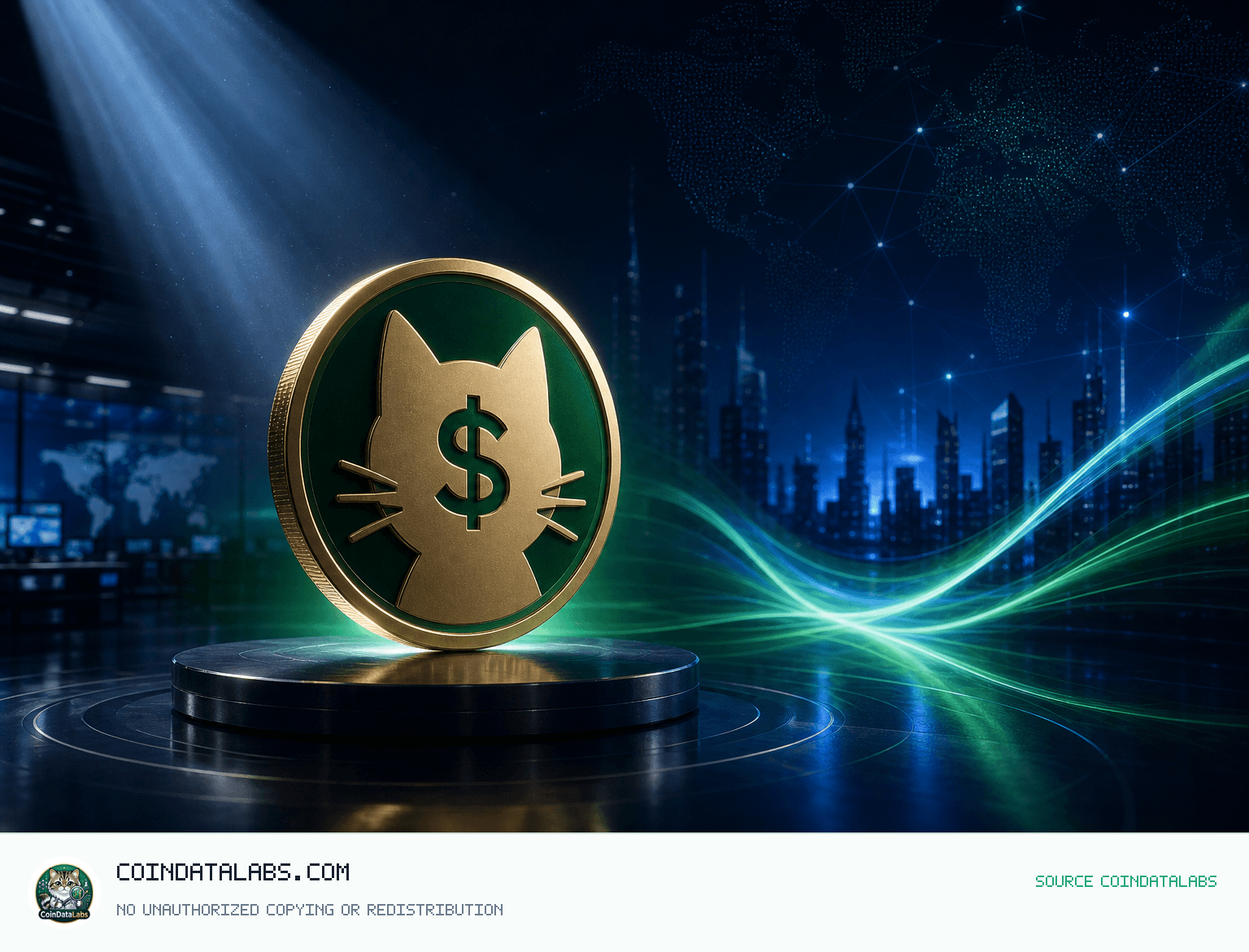 캐시 캣 (CASHCAT) , 24시간 11% 상승 속 밈코인 수급 주목 news cover illustration