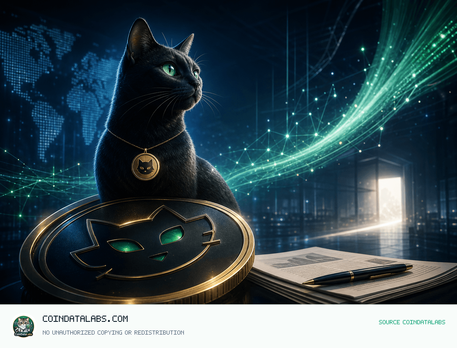 캐시 캣 (CASHCAT) , 24시간 16%대 상승 속 뉴스와 거래소 기대감 재부각 news cover illustration