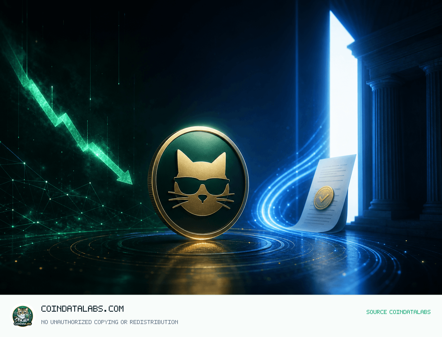 캐시 캣 (CASHCAT) , 24시간 소폭 하락 속 매도·상장 기대감 혼재 news cover illustration