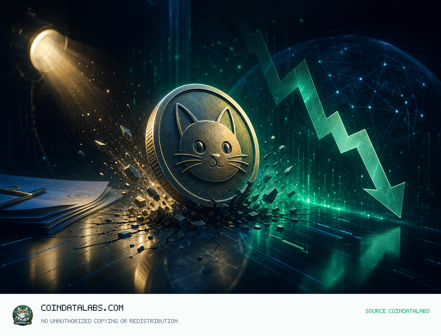 캐시 캣 (CASHCAT) , 24시간 15.5% 하락 속 관련 매도 이슈와 급등 이력 재조명 news cover illustration