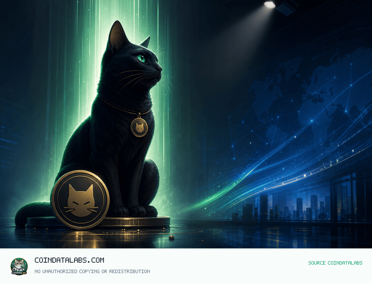 캐시 캣 (CASHCAT) , 24시간 9%대 상승 속 밈코인 관련 소식 주목 news cover illustration