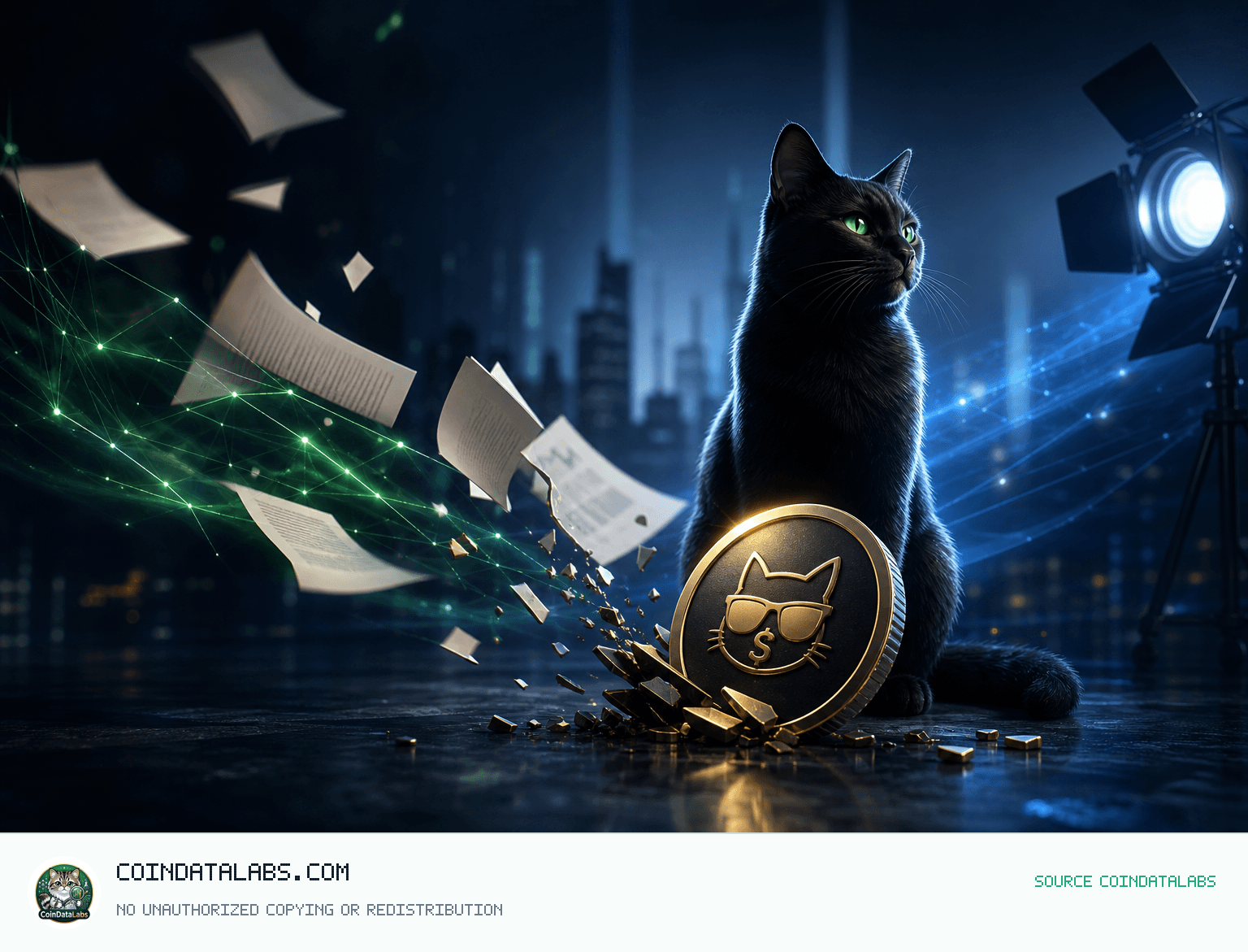 캐시 캣 (CASHCAT) , 24시간 12.64% 상승 속 매도 이슈와 거래량 확대 news cover illustration