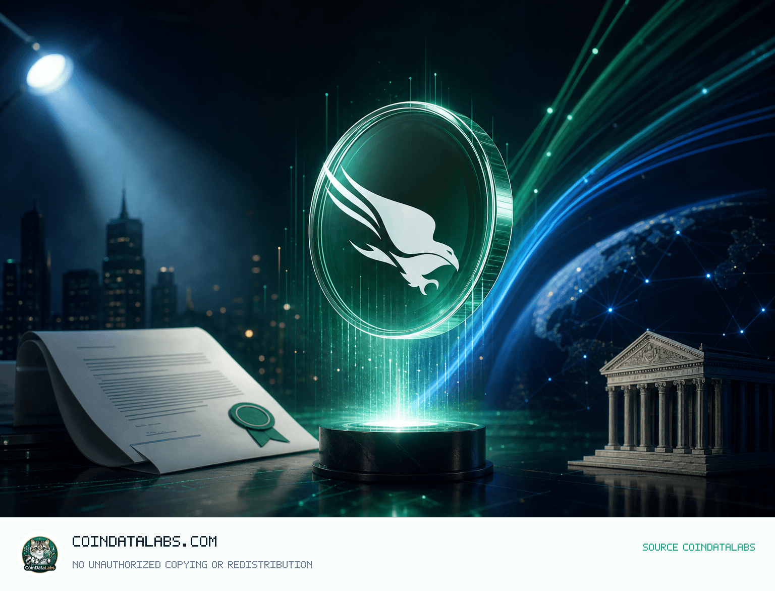CrowdStrike tokenized stock (xStock) (CRWDX) 크라우드스트라이크 토큰화 주식(CRWDX), 24시간 약 67% 급등 속 거래대금은… news cover illustration