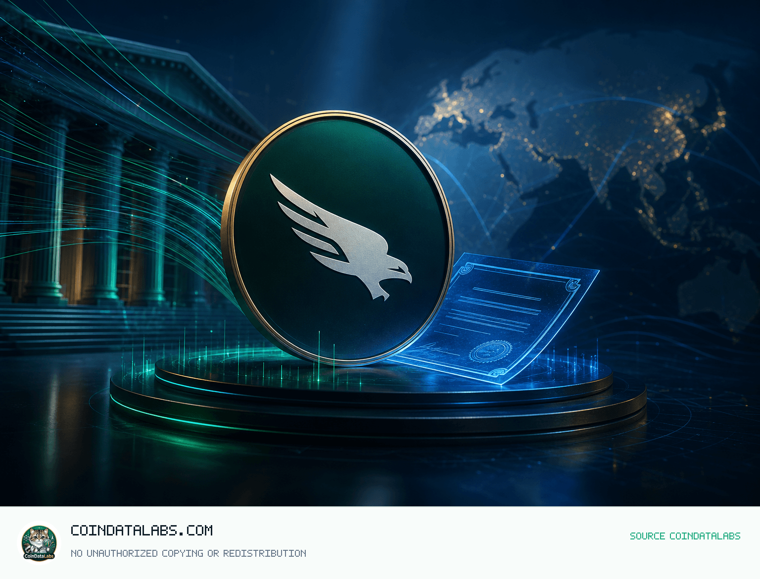 CrowdStrike tokenized stock (xStock) (CRWDX) 크라우드스트라이크 토큰화 주식(CRWDX), 24시간 약세 속 거래량 정체 news cover illustration