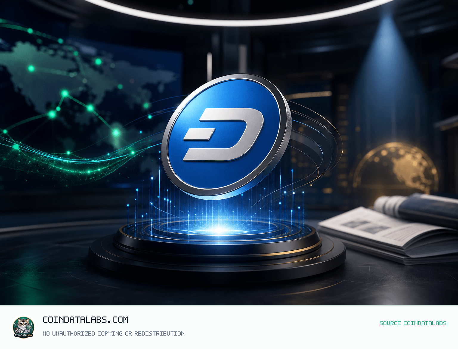 대시 (DASH) , 24시간 1%대 상승 속 시장 반등 동조 news cover illustration