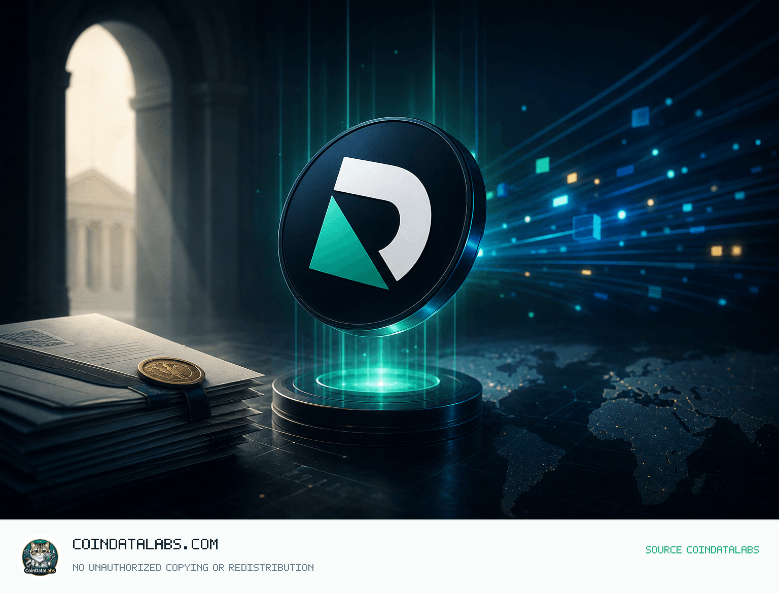 Derive (DRV) , 거래소 노출 확대 속 24시간 약세 전환 news cover illustration