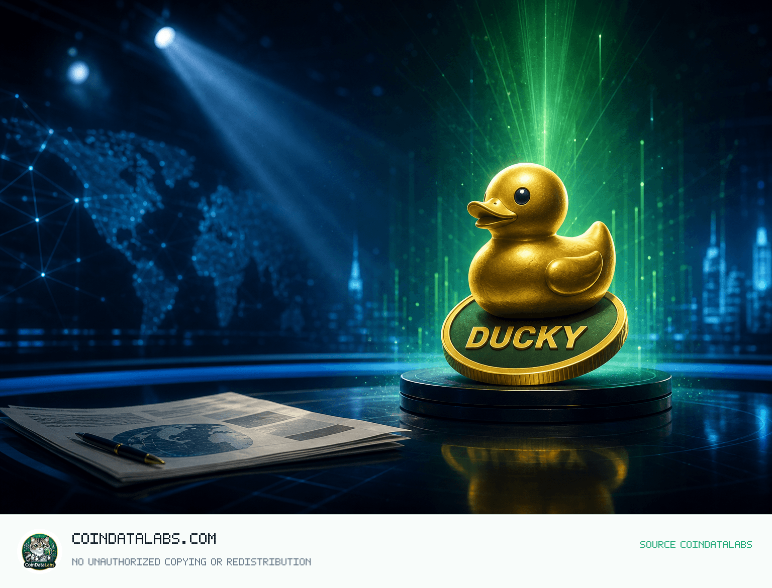 Ducky (DUCKY) , 24시간 약 4% 상승 속 거래량은 제한적 news cover illustration