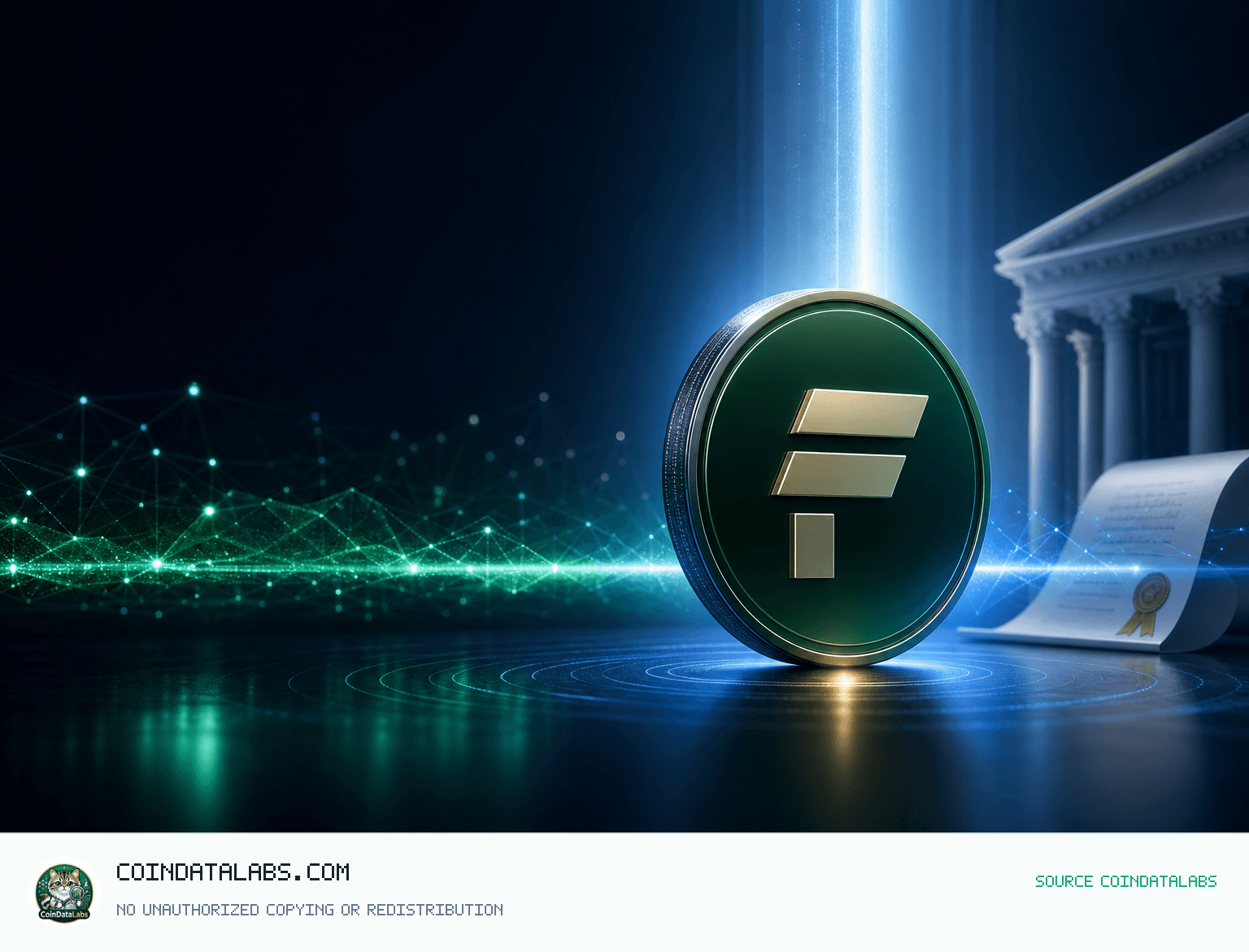 Fidelity Digital Interest Token (FDIT) , 거래량 부진 속 1달러선 보합 news cover illustration
