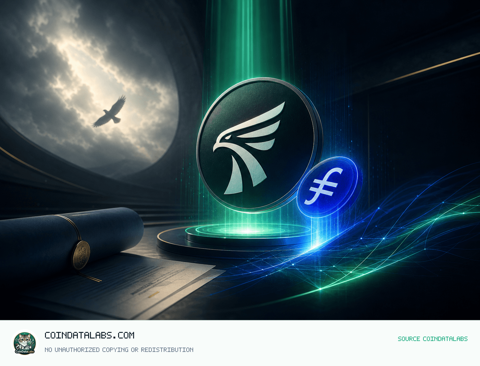 Falcon Finance (FF) , 24시간 약세 속 fUSD 출시 소식 주목 news cover illustration