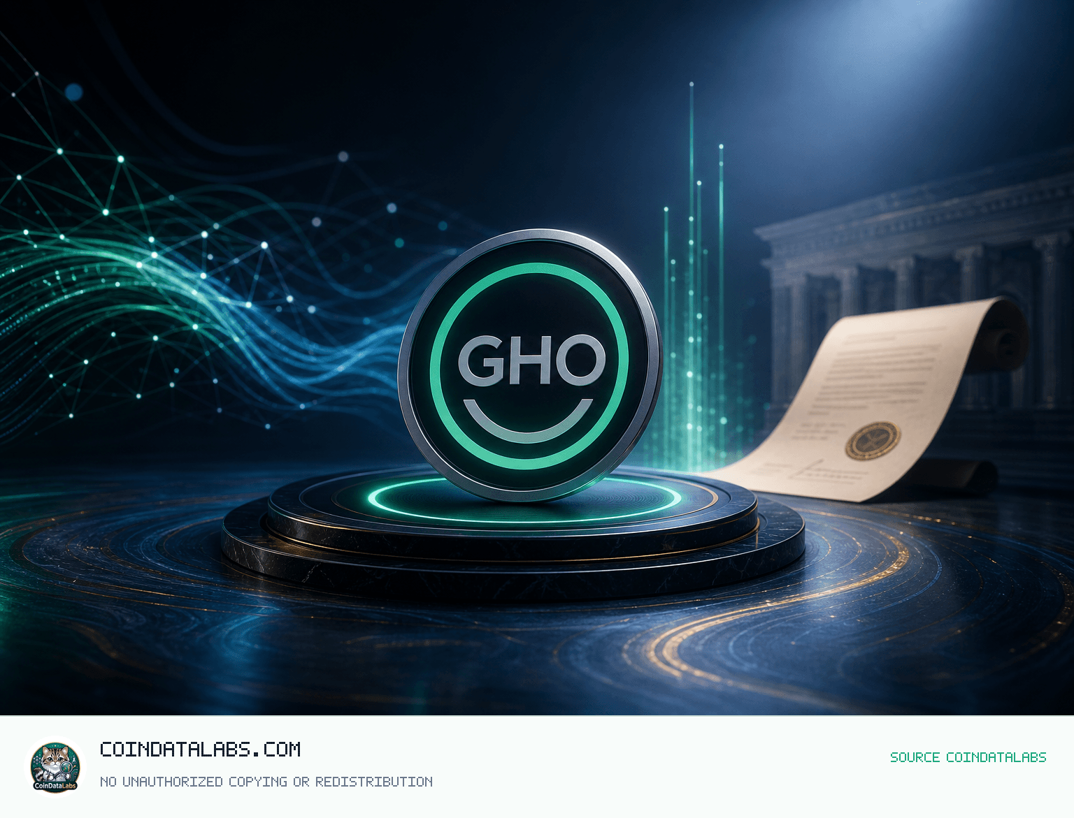GHO (GHO) , 0.998달러 부근에서 보합권 흐름 news cover illustration