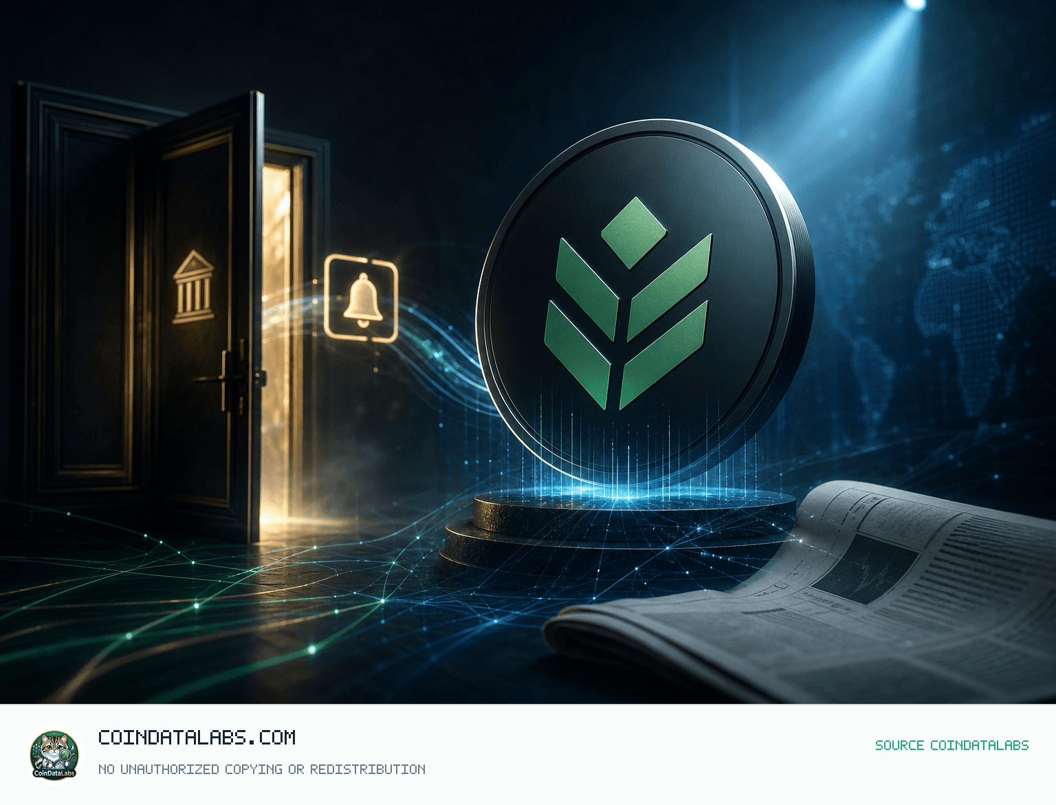 Grove Finance (GROVE) , 거래소 상장 소식 속 24시간 약세 news cover illustration