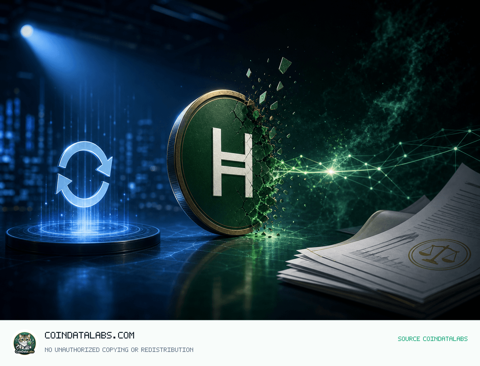 휴머니티 (H) , 24시간 약세 속 거래소 스왑 이슈와 변동성 확대 news cover illustration