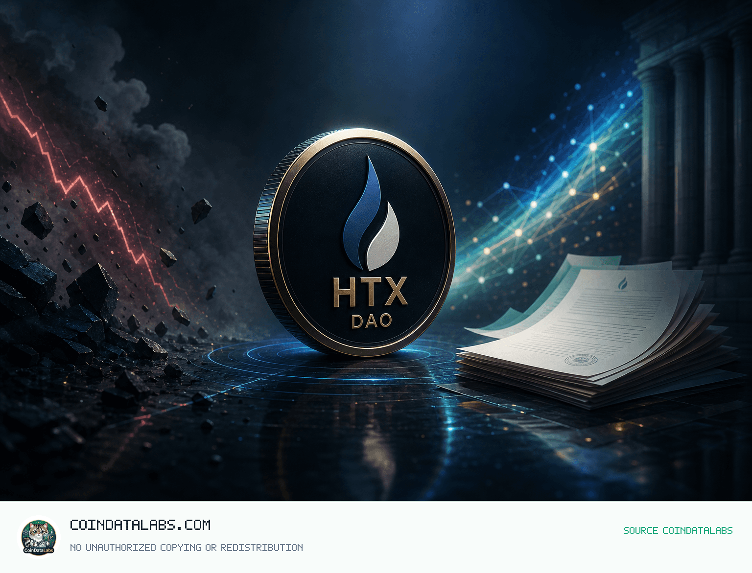 HTX DAO (HTX) , 24시간 약세 속 뉴스·수급 이슈 혼재 news cover illustration