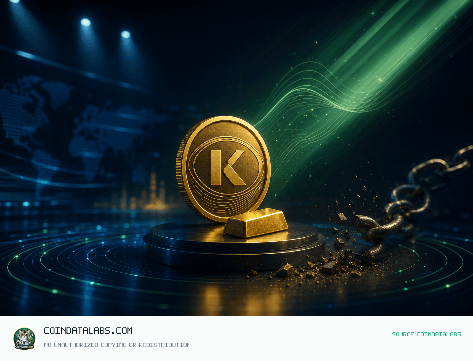 Kinesis Gold (KAU) , 24시간 약세 속 거래량 낮은 흐름 news cover illustration