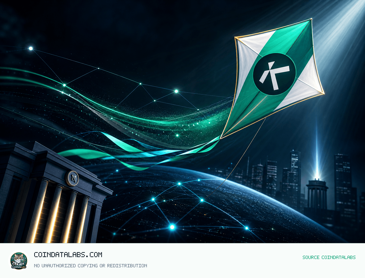 Kite (KITE) , AI 에이전트 기대감 속 24시간 4%대 상승 news cover illustration