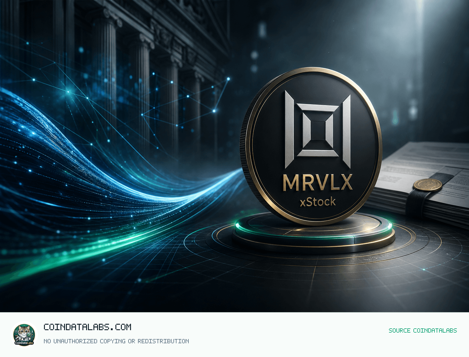 Marvell tokenized stock (xStock) (MRVLX), 24시간 약세 속 거래량 둔화 news cover illustration