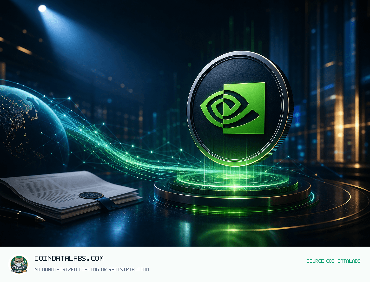 NVIDIA tokenized stock (xStock) (NVDAX), 24시간 상승 속 거래량 1,100만달러대 유지 news cover illustration