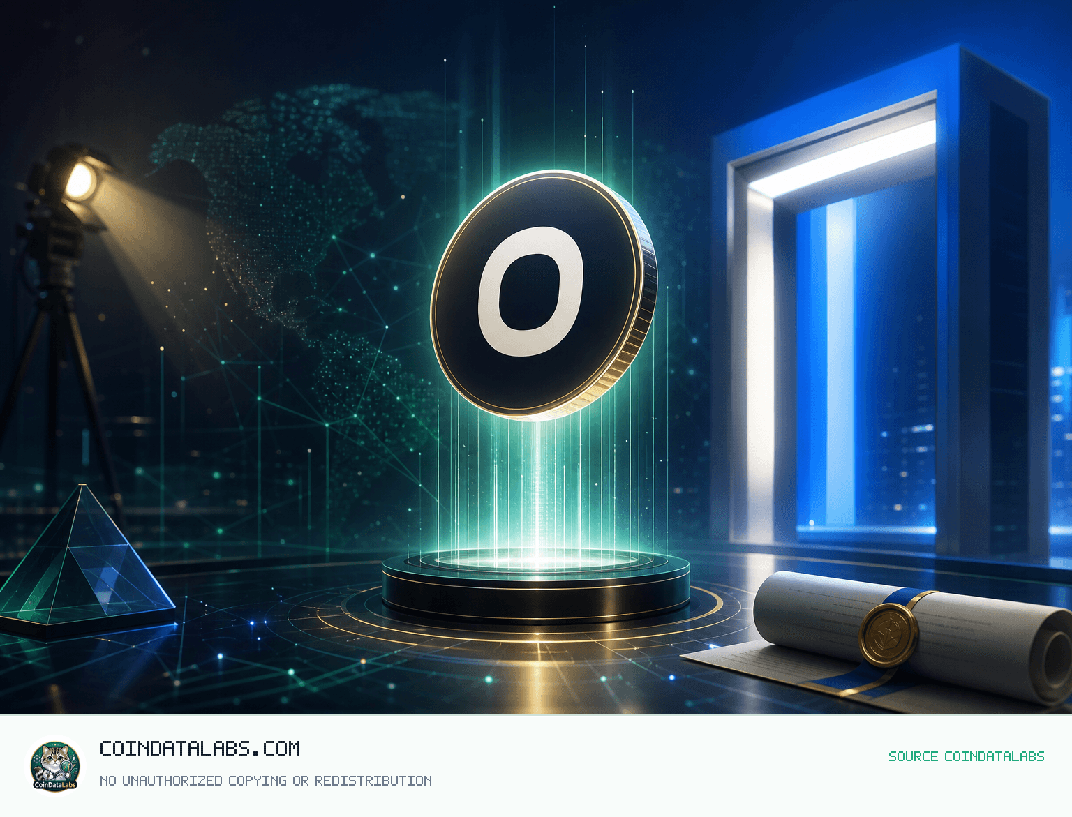 o1.exchange (O) , Coinbase 상장 소식과 함께 24시간 급등세 news cover illustration