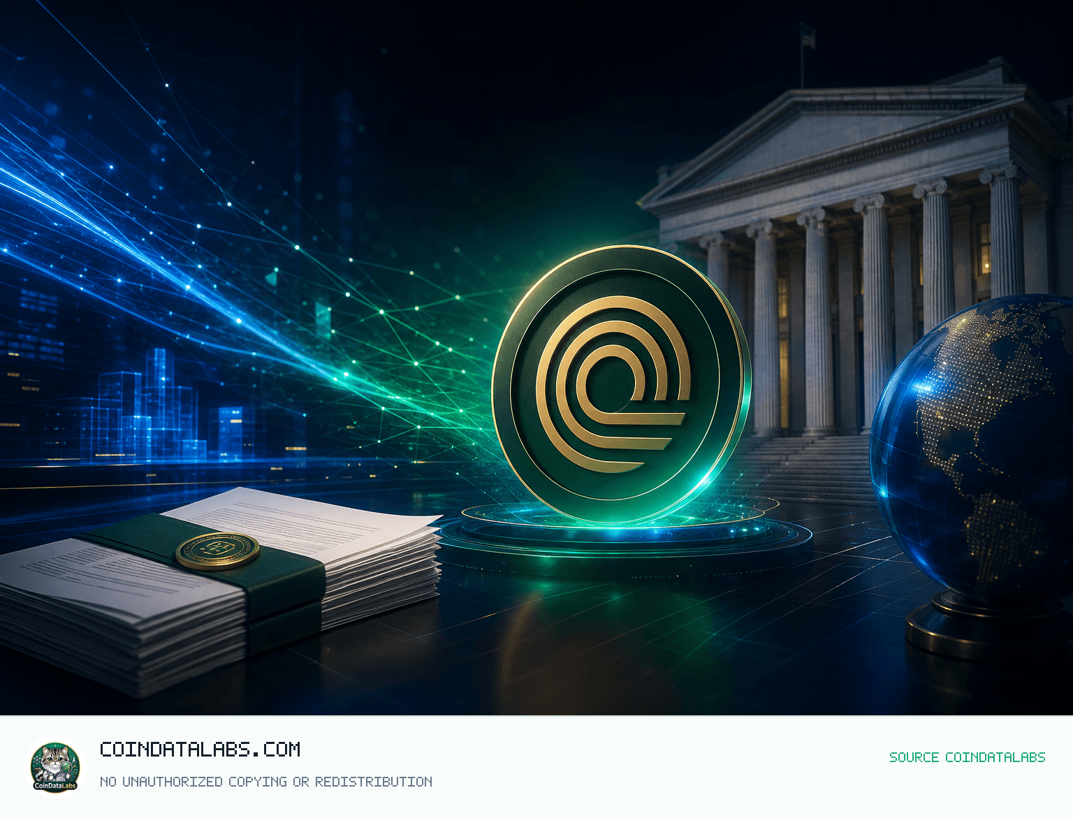 Ondo Short-Term U.S. Government Bond Fund (OUSG) , 24시간 변동률 보합권 속 4억2,693만달러 시총 유지 news cover illustration