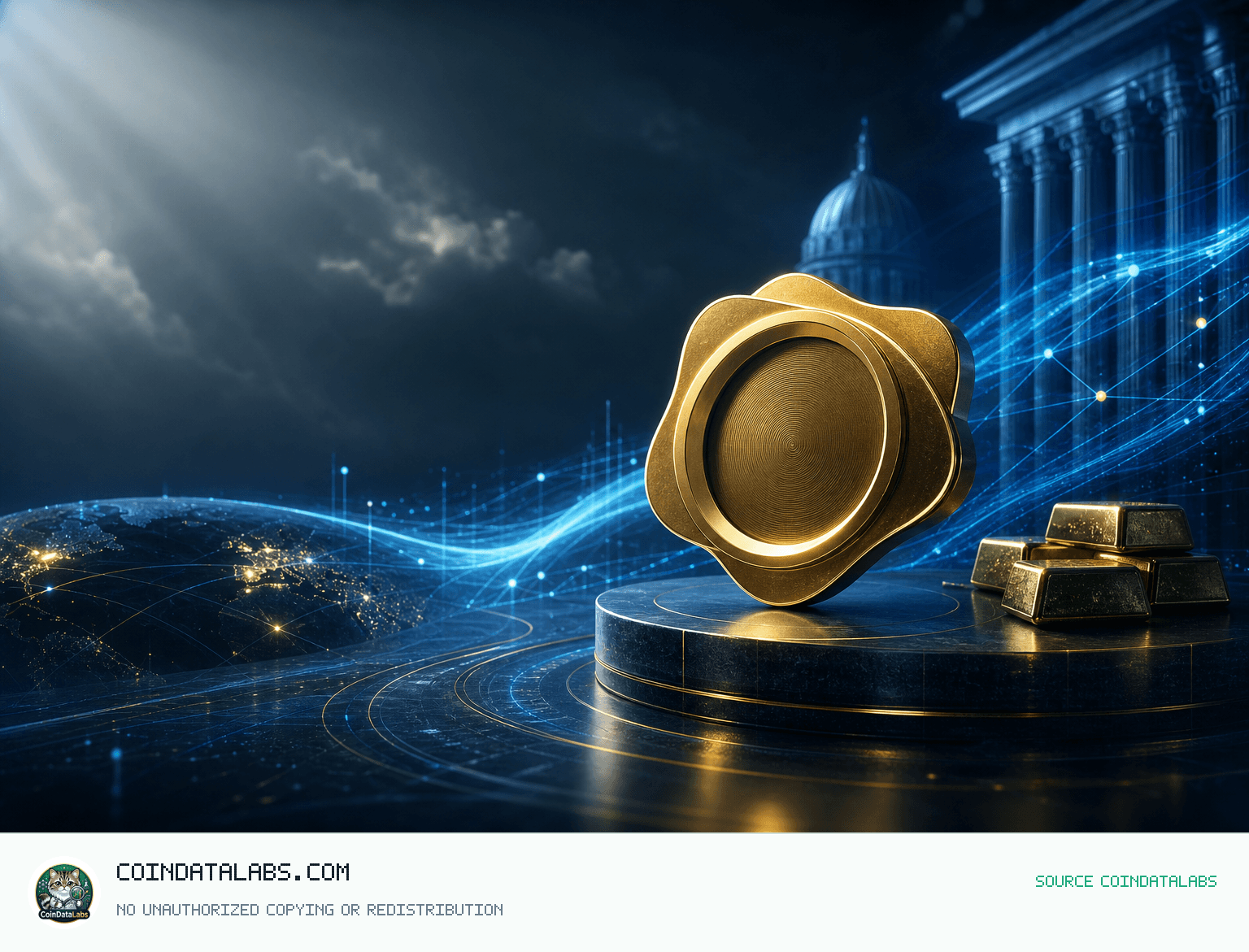 PAX Gold (PAXG) , $4,300 아래서 강세 둔화…토큰화 금 수요는 계속 주목 news cover illustration