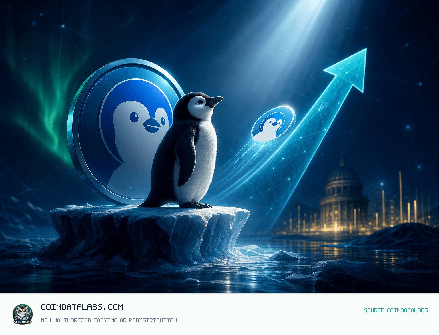 퍼지펭귄 (PENGU) , 24시간 소폭 상승 속 $0.010 회복 여부에 시선 news cover illustration