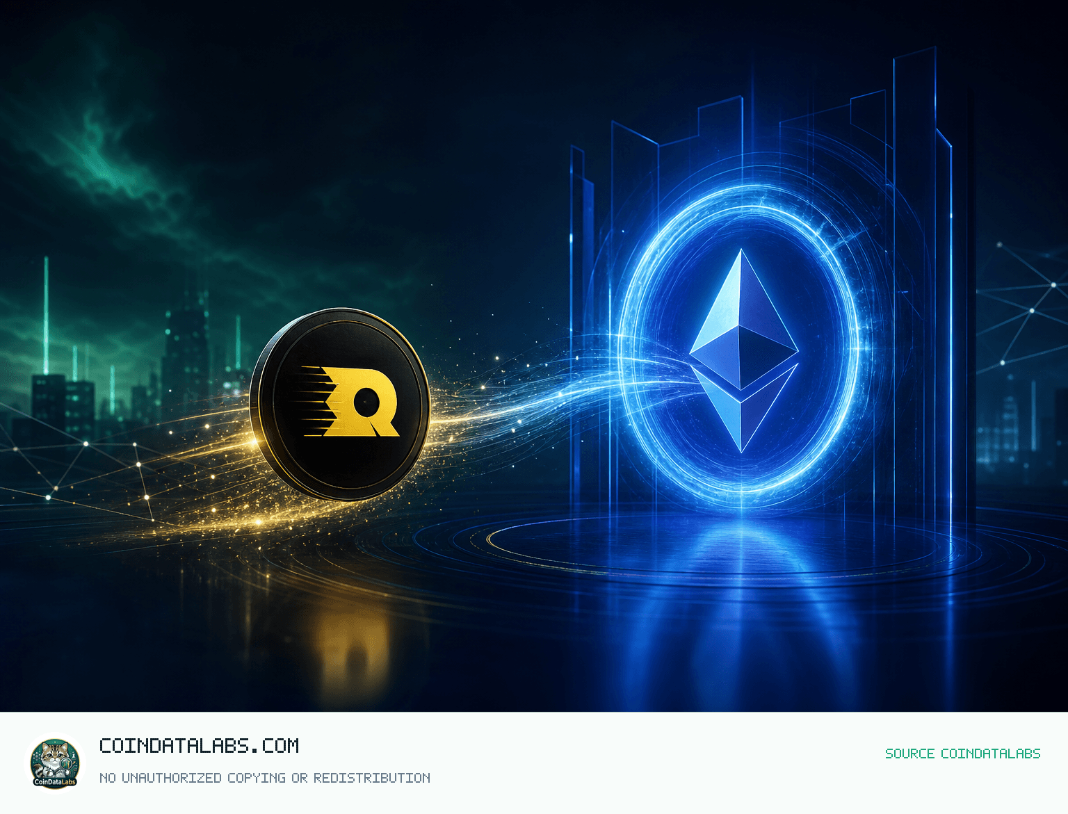 Rollbit Coin (RLB) , 이더리움 이관 소식 속 24시간 약세 이후 반등 news cover illustration