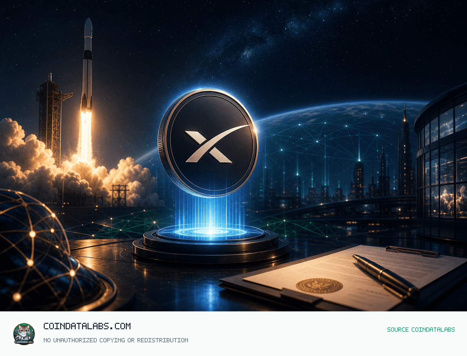 SpaceX Tokenized bStocks (SPCXB) , 24시간 4.51% 상승과 거래량 확대 속 시장 반응 주목 news cover illustration