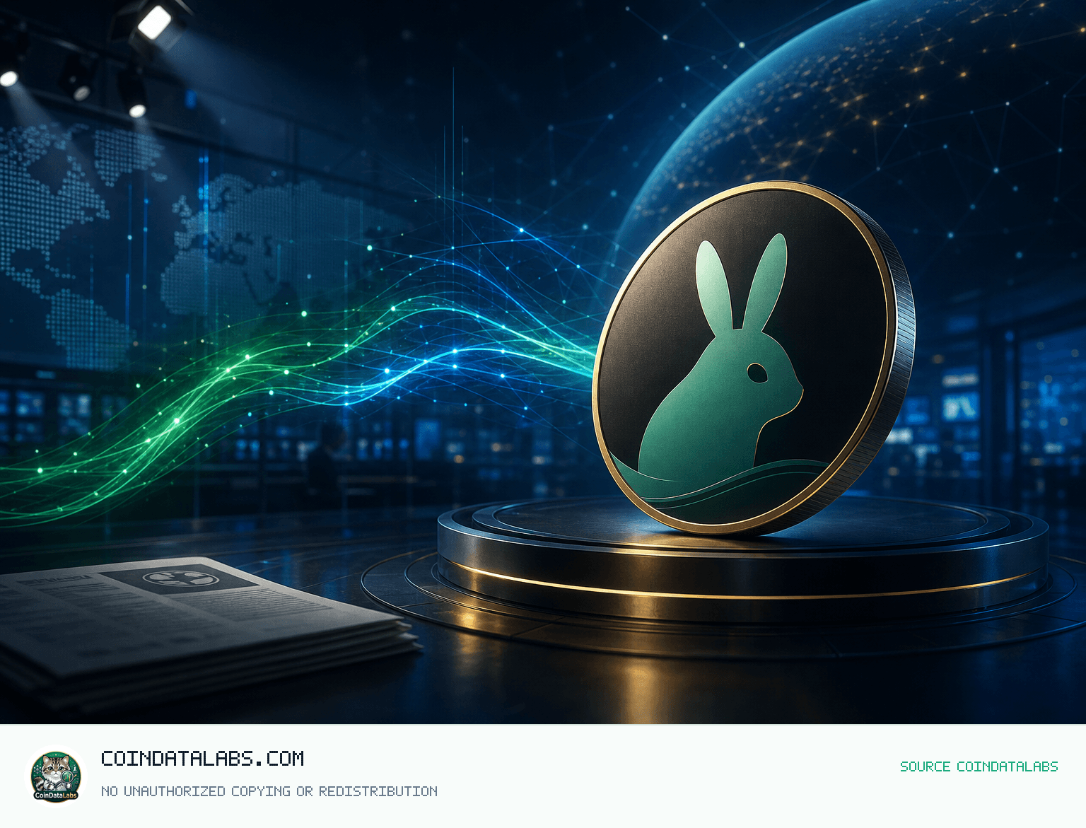 Ribbita by Virtuals (TIBBIR) , 24시간 약 7.3% 상승 속 거래량 108만 달러 news cover illustration