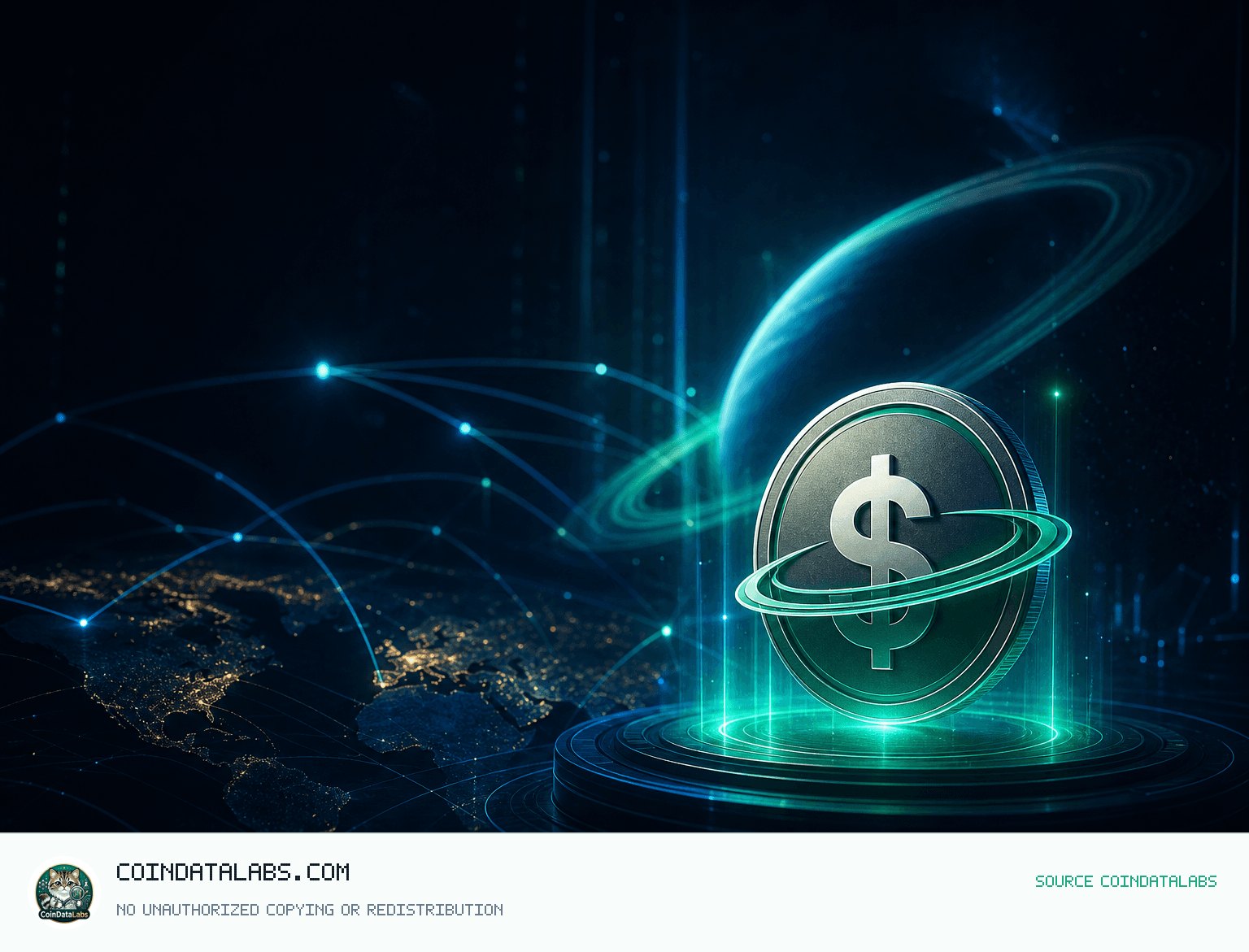 Saturn Dollar (USDAT) , 0.9999달러 부근 유지하며 거래량 612만달러 news cover illustration