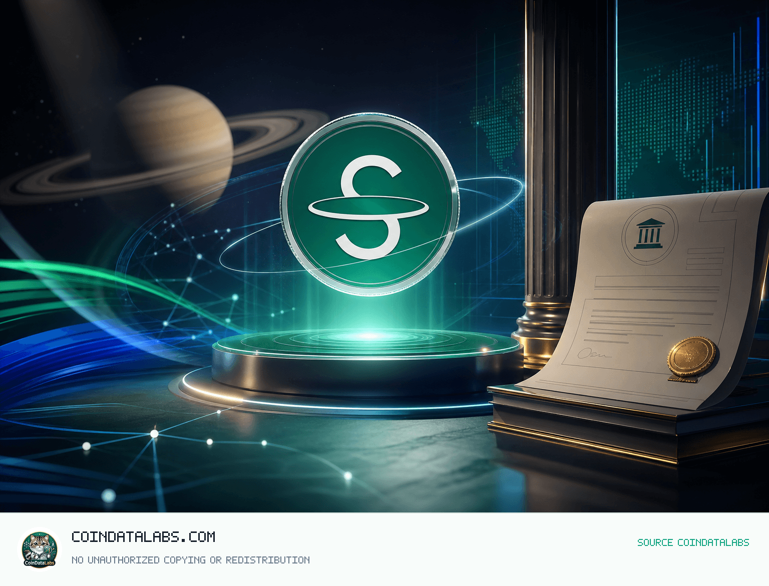 Saturn Dollar (USDAT) , 24시간 거의 보합권…시총 1억 달러대 유지 news cover illustration