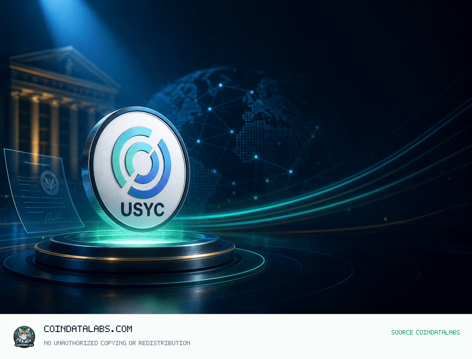 Circle USYC (USYC) , 시총 30억달러대 유지 속 24시간 거래대금은 제한적 news cover illustration