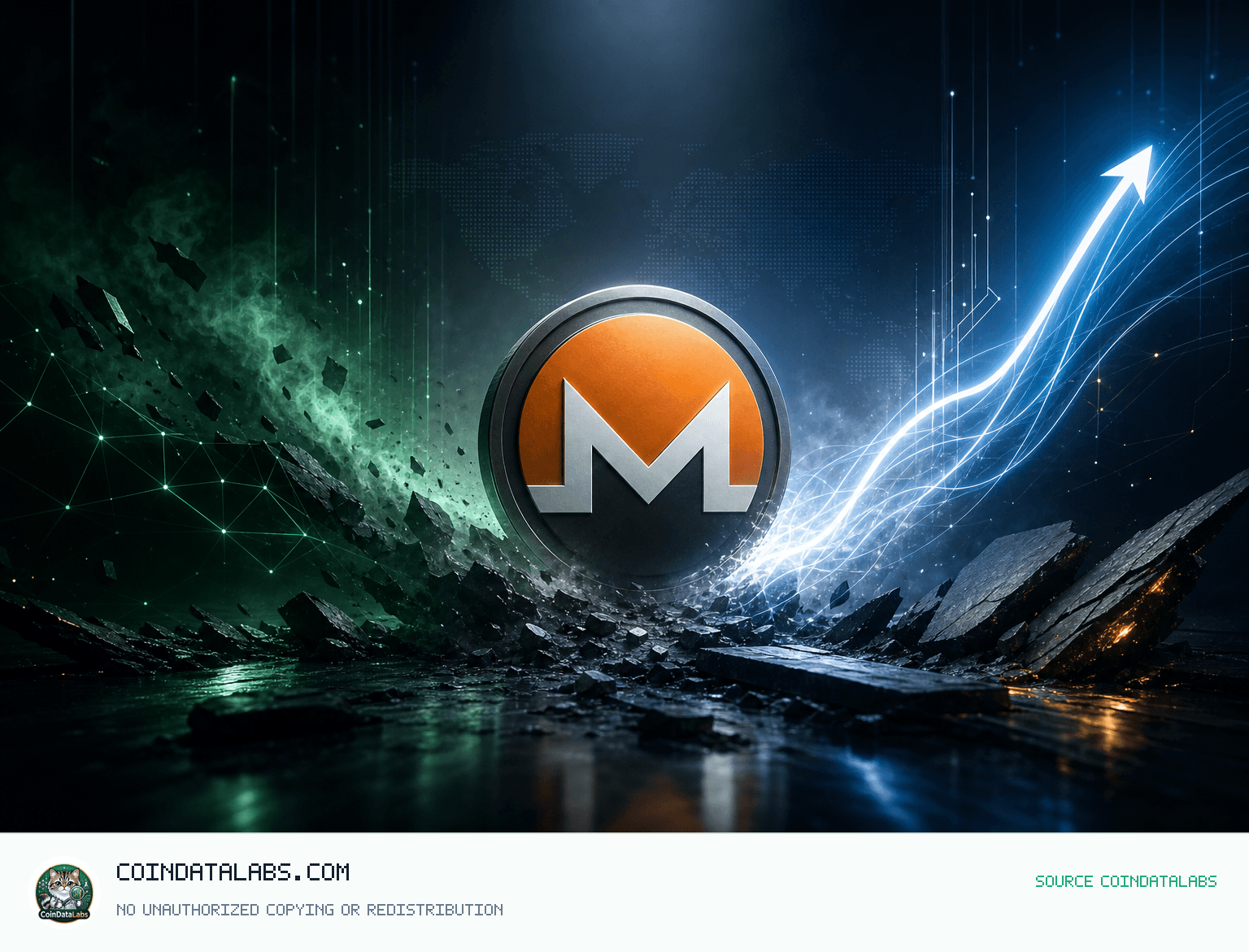 모네로 (XMR) , 24시간 약세 뒤 반등 시도…광범위한 시장 흐름과 맞물린 변동성 news cover illustration