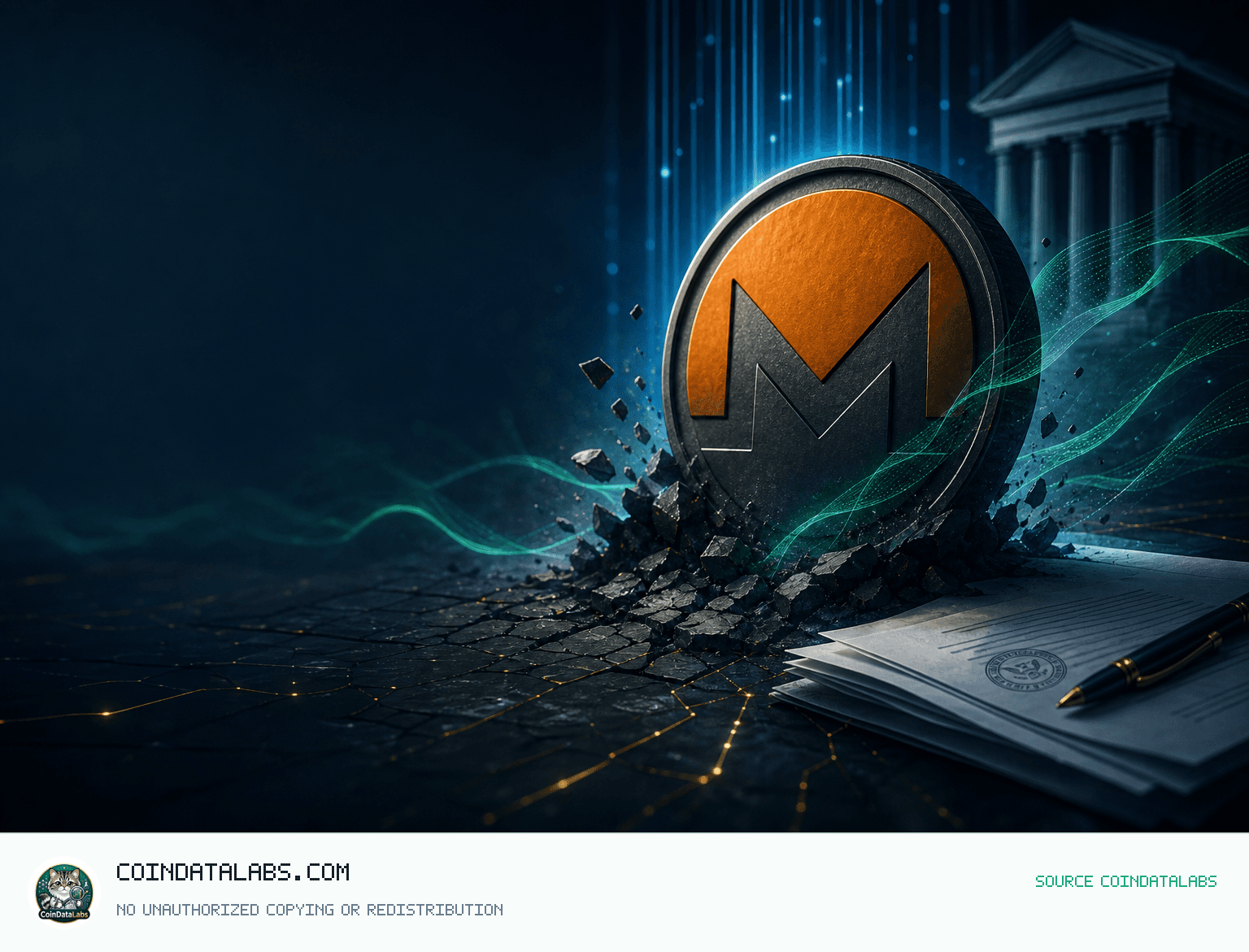 모네로 (XMR) , 24시간 약세 속 310달러대 유지 news cover illustration