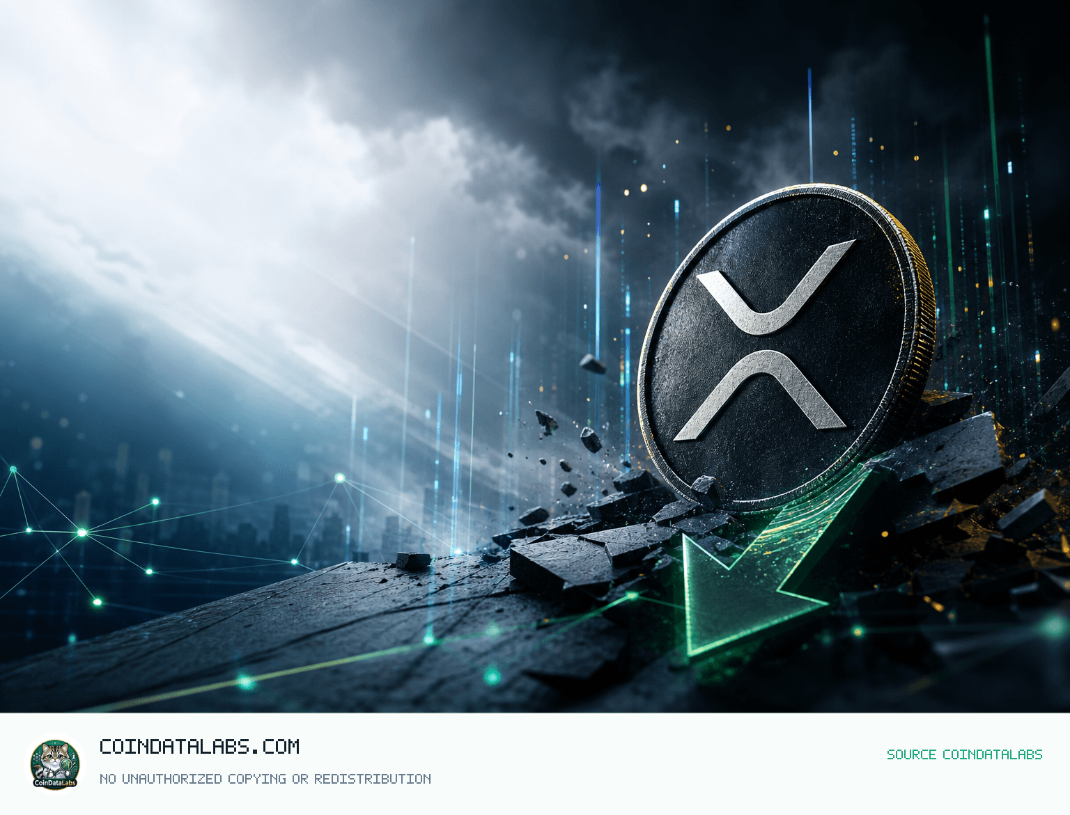 엑스알피 (XRP) , 거래량 13.8억달러 속 24시간 약세 news cover illustration