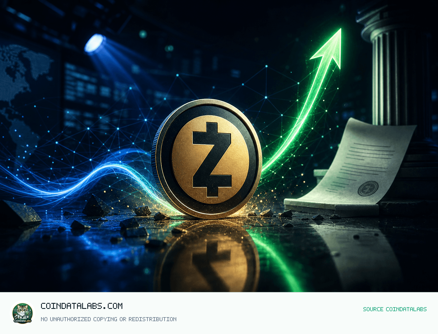 지캐시 (ZEC) , 24시간 약세 뒤 반등 속 거래량 유지 news cover illustration